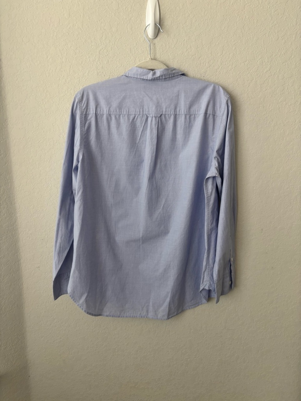 J Crew Classic Light Blue Men's Button-Down Shirt Size Medium - Picture 5 of 6